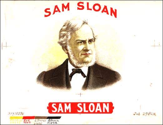 Sam Sloan Cigar Box