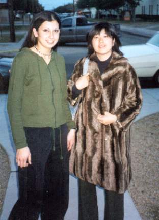 Shamema Honzagool Sloan and Kayo Kimura